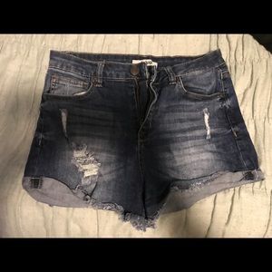 Jean shorts